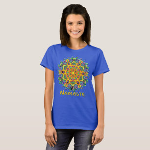 Chemise T-Shirt Mystic Namaste Kaléidoscope