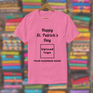 Chemise T-Shirt Pink St. Patrick's Day Business