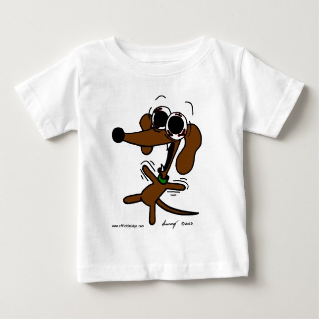 Chemise T-Shirt pour bébé Midge Freakin' Out (Devant)
