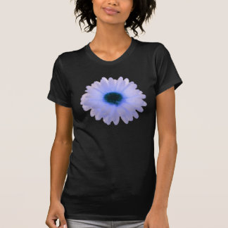 Chemise T-shirt pour dames fleur d'oranger bleu et