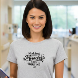 Chemise T-shirt pour infirmière praticienne « Fair