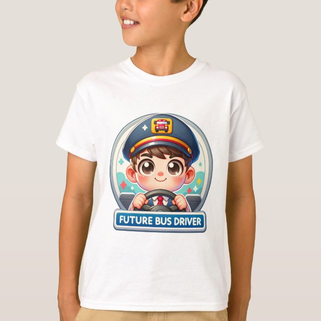 Chemise T-Shirt pour les futurs conducteurs d'auto (Devant)