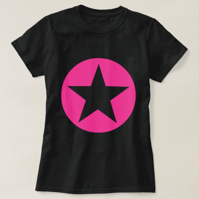 CHEMISE T-SHIRT PUNK STAR (Design devant)