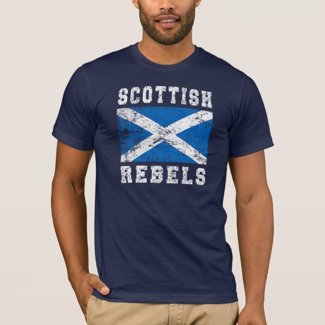 Chemise T-shirt Scottish Rebels Apparel (Devant)