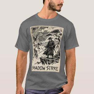 Chemise T-Shirt Shadow Strike Samurai en Art à l'E