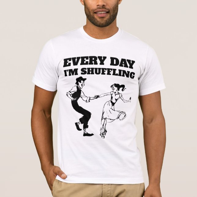 CHEMISE T-SHIRT SHUFFLE DANCE (Devant)