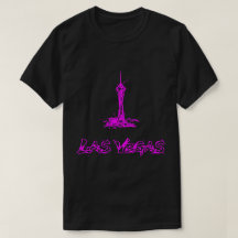 Chemise T-shirt Sketch Stratosphere Las Vegas Rose