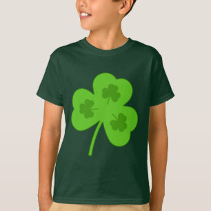 CHEMISE T-Shirt VERT TRÈFLE DE LA SAINT-PATRICK