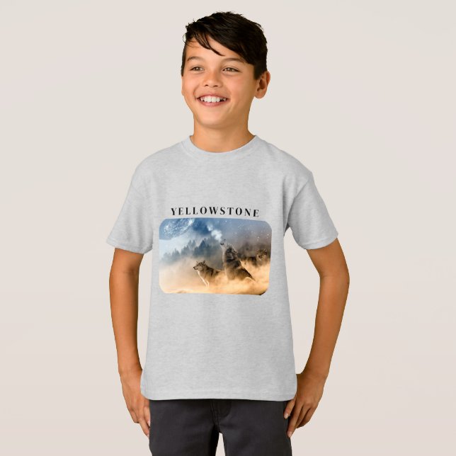 Chemise T-Shirt Yellowstone (Devant entier)