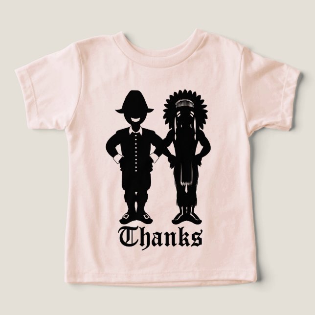 Chemise Thanksgiving Baby Toddler Chemise Thanksgi (Design Recto)