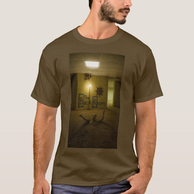 Chemise Tshirt Étrange Signal de Noyade BackRooms (Devant)