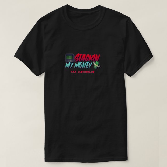 CHEMISE TSHIRT MANCHES COURTES STACK MONEY (Design devant)