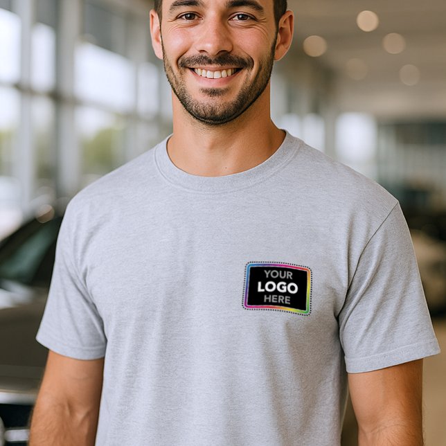 Chemise uniforme d'affaires T-Shirt avec logo pers (Créateur téléchargé)