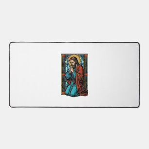Chemise vectorielle de figure religieuse priant vi