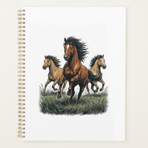 Chemise vectorielle occidentale de chevaux sauvage