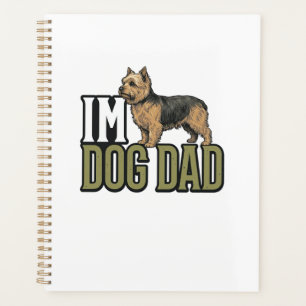 Chemise vintage avec gravure de terrier pour papa_