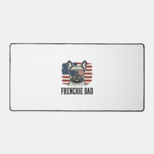 Chemise Vintage Frenchie Dad Bulldog Patriotique_1