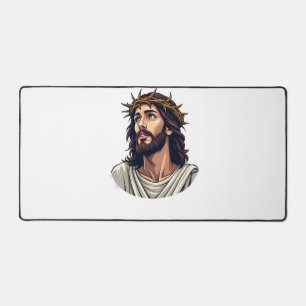 Chemise vintage gravure Jésus Couronne d'Épines 2