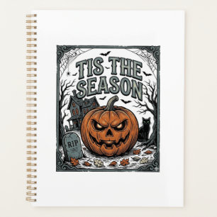 Chemise Vintage Halloween Citrouille Chat C'est La