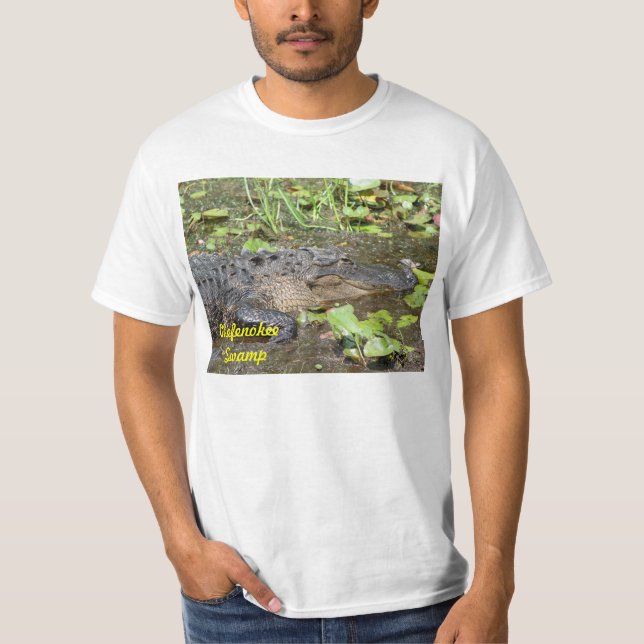 Chemise Waycross de T-shirt d'alligator de marais (Devant)