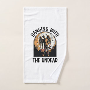 Chemise Zombie Chill Graphique Halloween Vintage_1