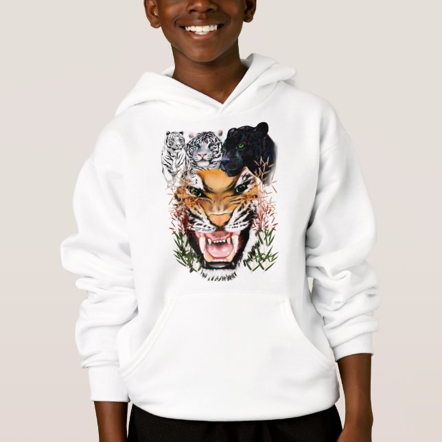Chemises blanches de tigres (Devant)