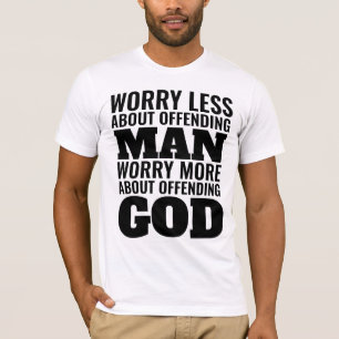 CHEMISES CHRÉTIENNES T-SHIRT "JE SUIS OFFENSÉ"