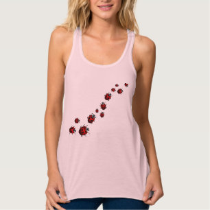 Chemises coccinelle débardeur pour femmes Chemise