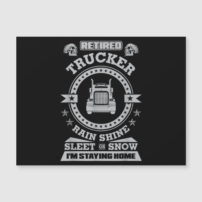 Chemises de camionnette à la retraite Funny Vêteme (Devant)