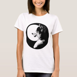 Chemises de chien Husky T-Shirt Husky Malamute