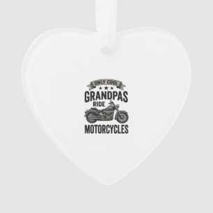 Chemises de grand-pères cool pilotent des motos vi