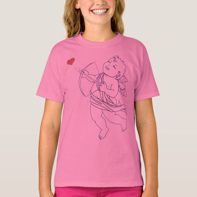 Chemises de Saint Valentin classique T-shirt de Sa (Devant)