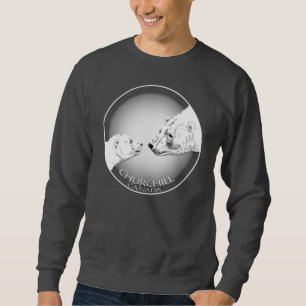 Chemises d'ours de Churchill de sweatshirt d'art