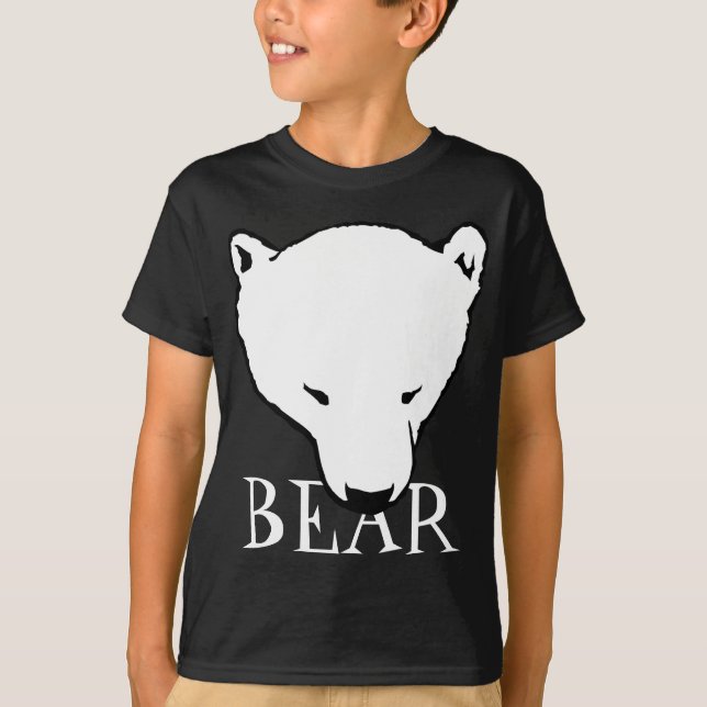 Chemises d'ours du bébé de l'enfant de T-shirt (Devant)