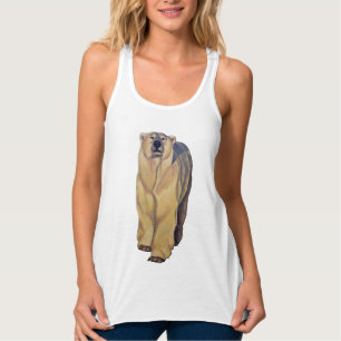 Chemises d'ours polaire Haut de tank pour dames d'