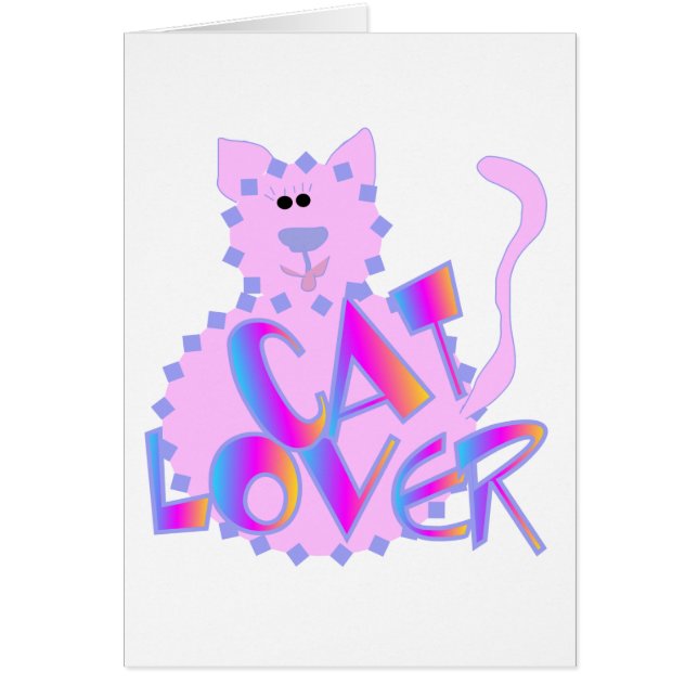 Chemises et cadeaux Amoureux de les chats roses (Devant)