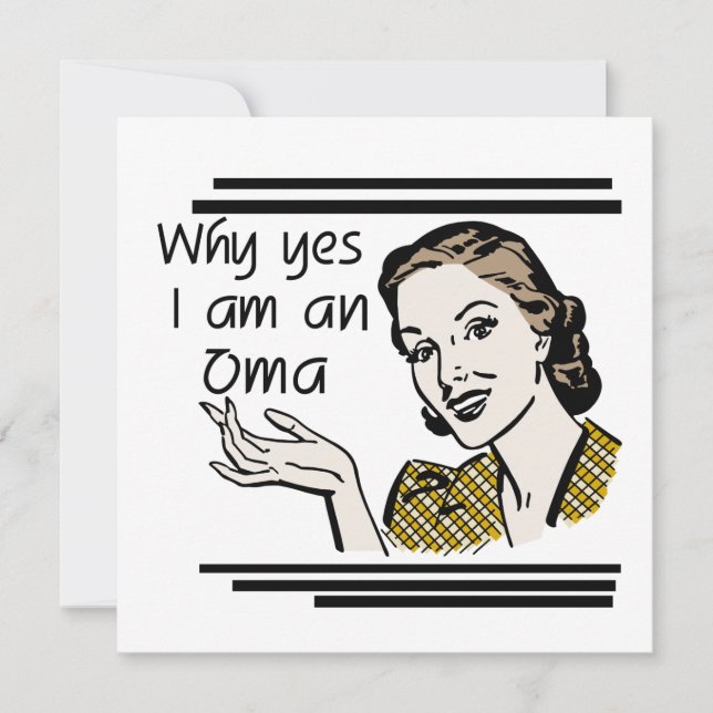Chemises et cadeaux Oma rétro (Devant)