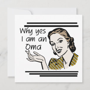 Chemises et cadeaux Oma rétro