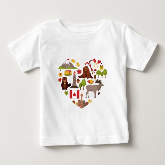 Chemises et vestes canadiennes Love (Devant)