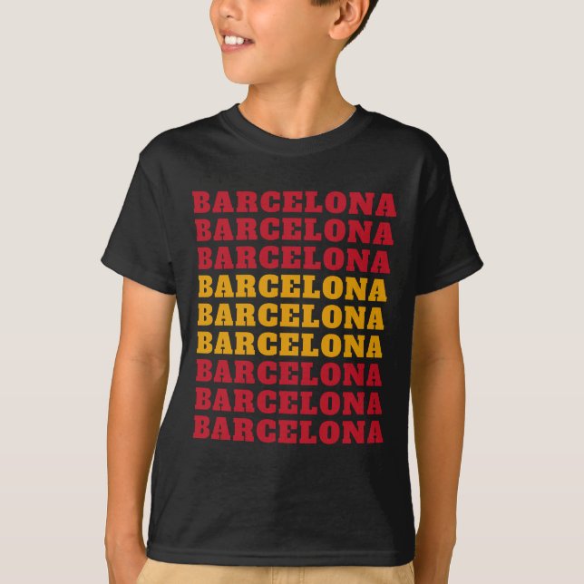 Chemises et vestes de Barcelone Espagne (Devant)