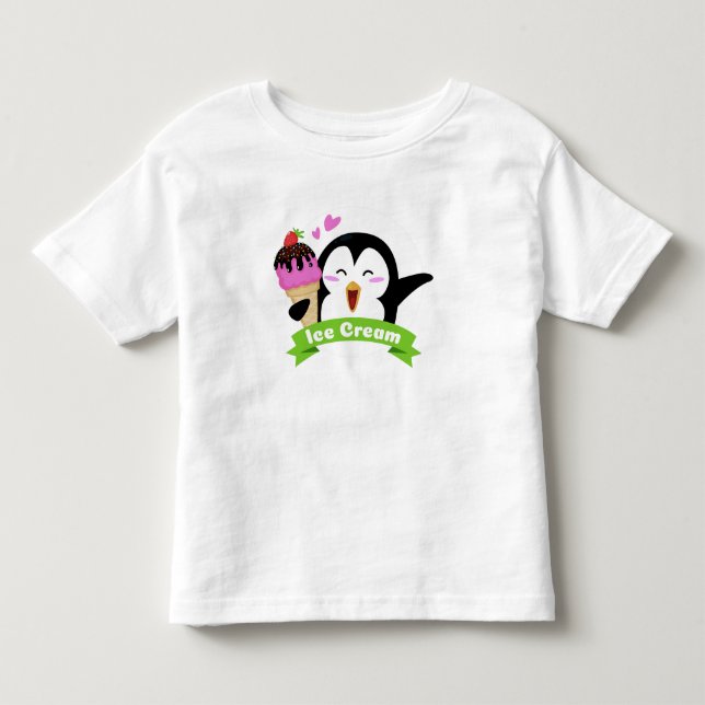 Chemises et vestes en pingouins à crème glacée (Devant)