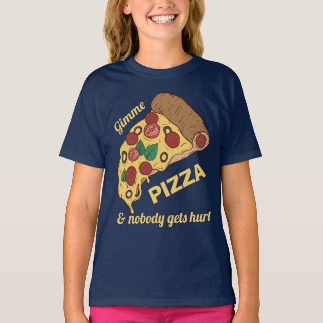 Chemises et vestes en Pizza Slice personnalisées (Devant)