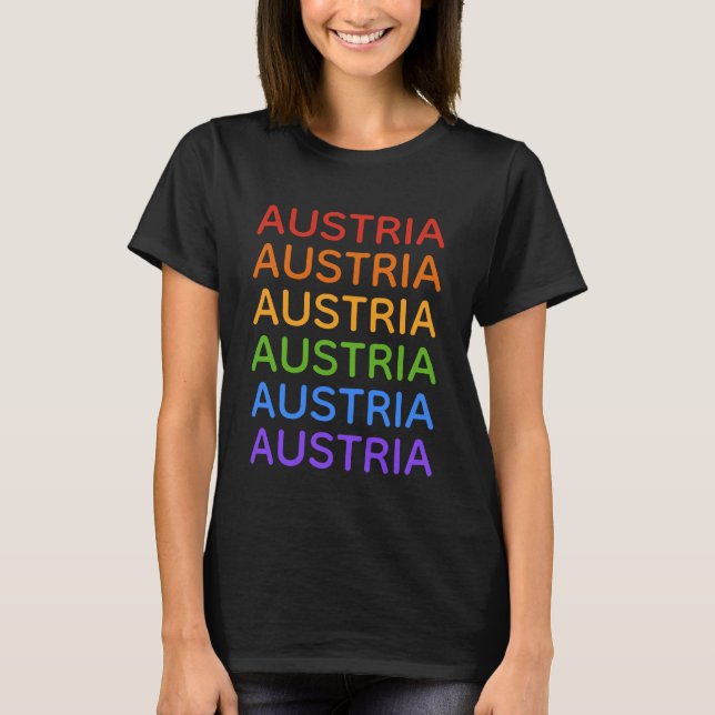 Chemises et vestes Rainbow Autriche (Devant)