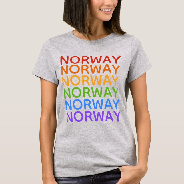 Chemises et vestes Rainbow Norvège (Devant)