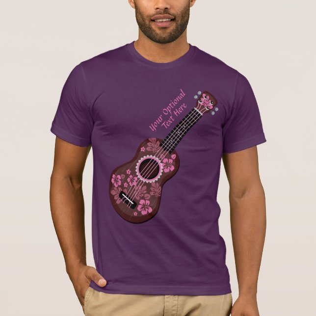 Chemises et vestes Ukulele personnalisées (Devant)
