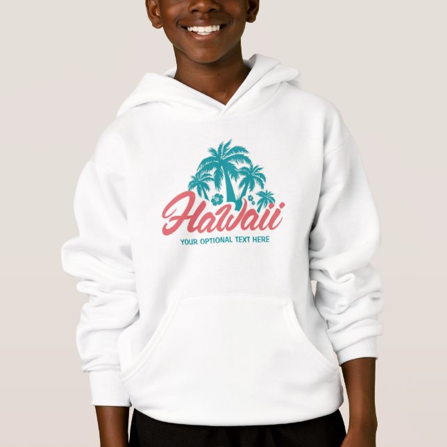 Chemises Hawaii en texte personnalisé (Devant)