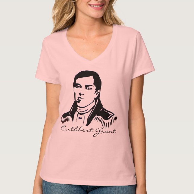 Chemises Metis Hero Cuthbert Grant T-shirts Metis (Devant)