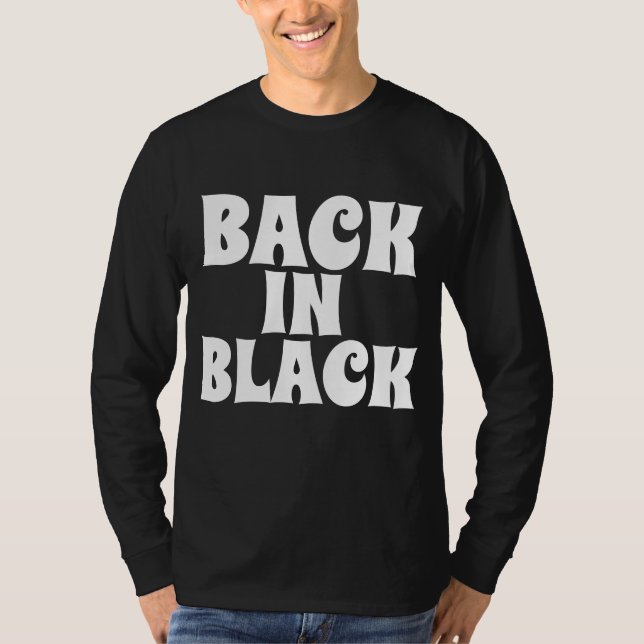 CHEMISES NOIR VINTAGE T-SHIRTS (Devant)