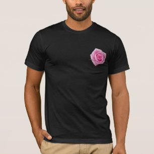 Chemises Roses Blanches Beau T-shirt Unisex Rose