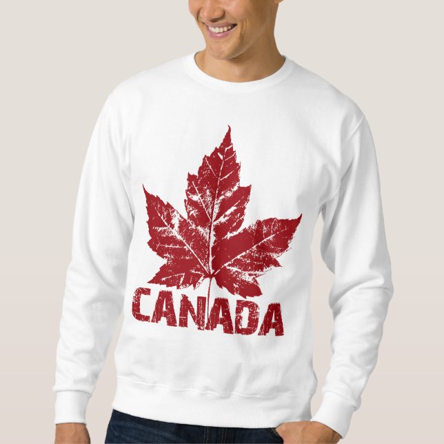 Chemises souvenirs en feuille d'érable Sweatshirt  (Devant)